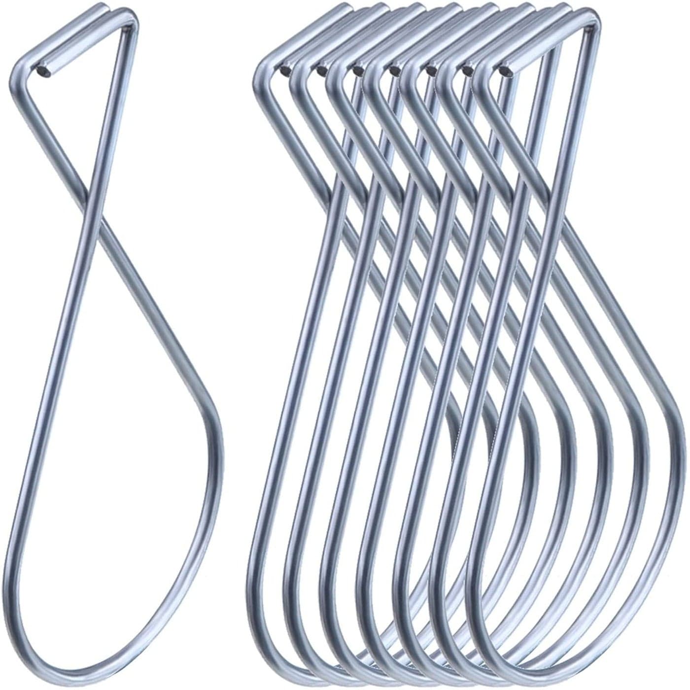 Outus 30 Packs Hook Clips Ceiling Tile Hooks Tbar Drop Ceiling Clips for Office Classroom Home and Wedding Decoration Hanging Sign from Suspended TileGridDrop Ceilings