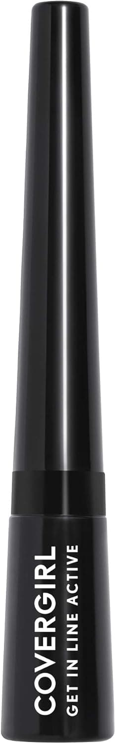 COVERGIRL GET IN LINE ACTIVE LIQUID LINER EYELINER N350 INK BLACK 25 ml IMPORT
