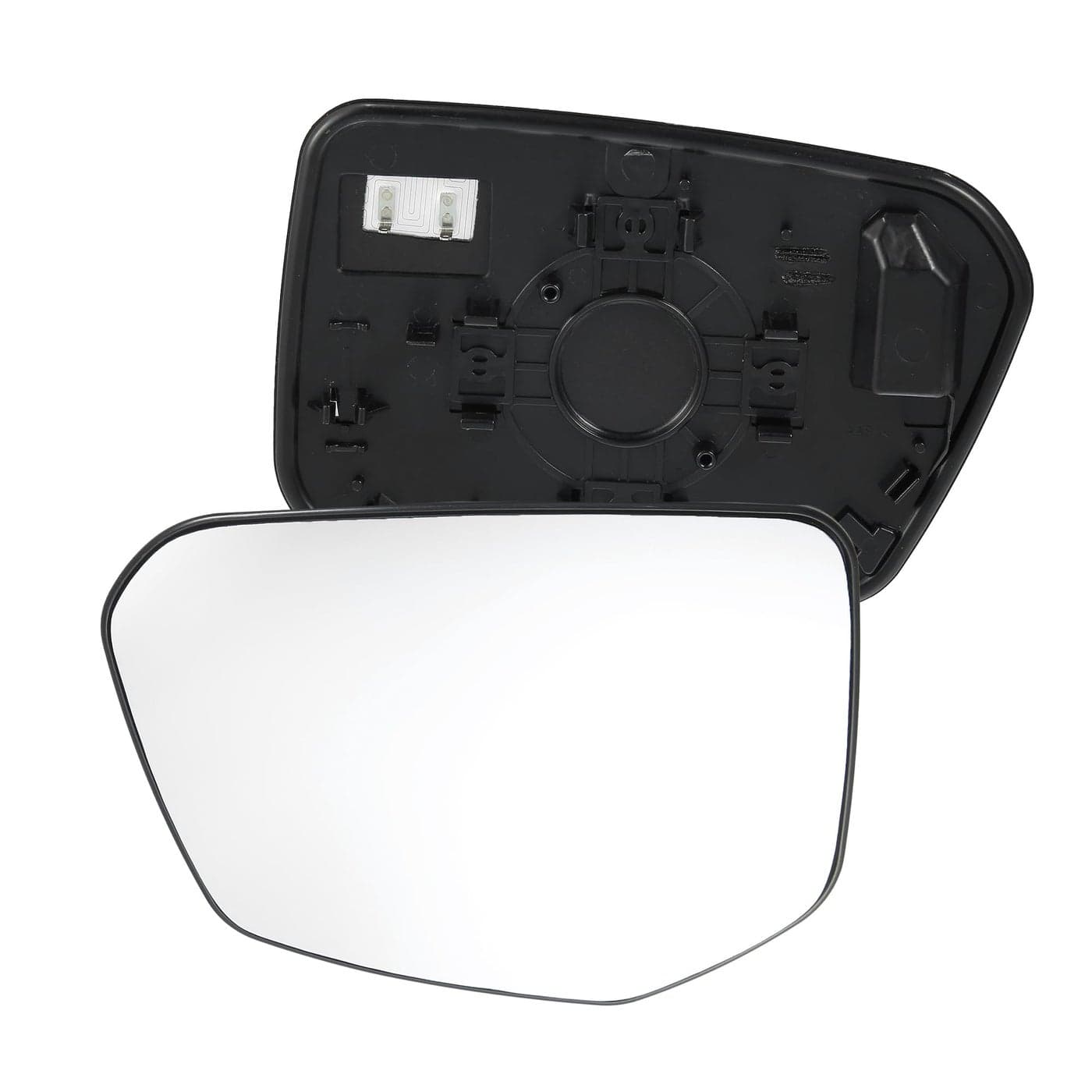 X AUTOHAUX Car Rearview Left Driver Side Power Heated Mirror Glass Replacement WBacking Plate for Honda Civic 20162021 for Honda Envix 20182022 for Honda Crider 20192022