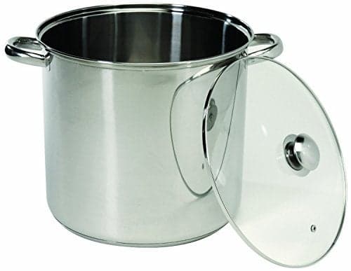 ExcelSteel - 548 ExcelSteel Stockpot with Encapsulated Base, 8 quarts, Silver