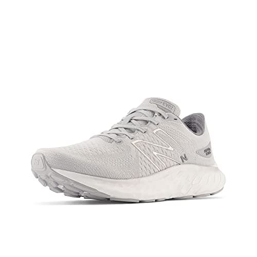 New Balance Men's Fresh Foam X Evoz V3 Running Shoe, Graphite/Aluminum Grey/Silver Metallic, 8 X-Wide