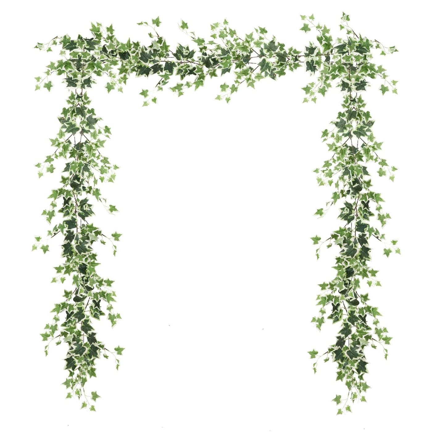 ucky 2pcs Artificial Ivy Artificial Vines Artificial Plants 71 Inch Fake Hanging Plants Silk for Garden Terrace Beach Party Decoration Wedding Decoration White
