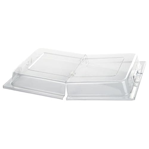 Winco Polycarbonate Dome Hinged Cover Full Size Medium