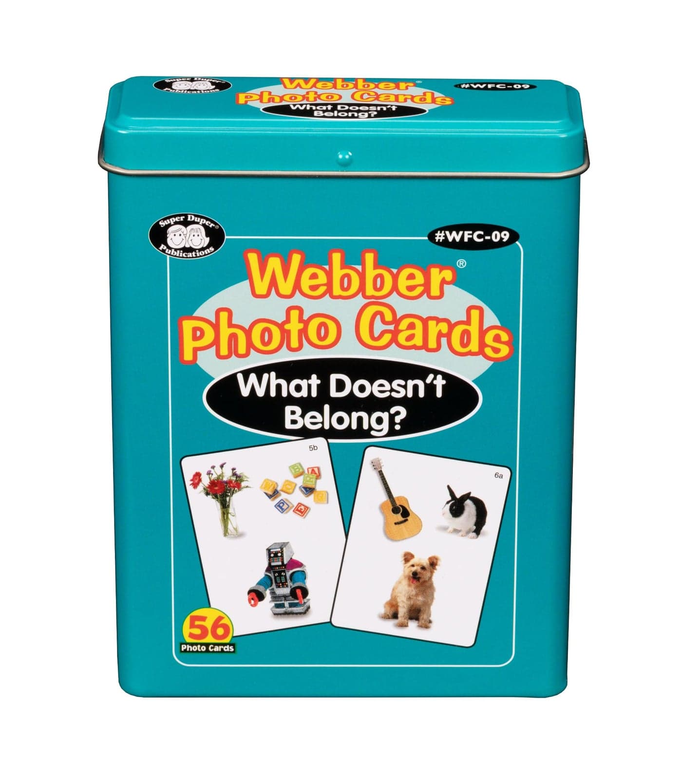 Webber “What Doesn't Belong?” Photo Card Deck - Super Duper Educational Learning Toy for Kids