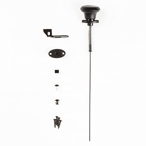 National Hardware N109-070 Gate Latch Cable Pull, Black
