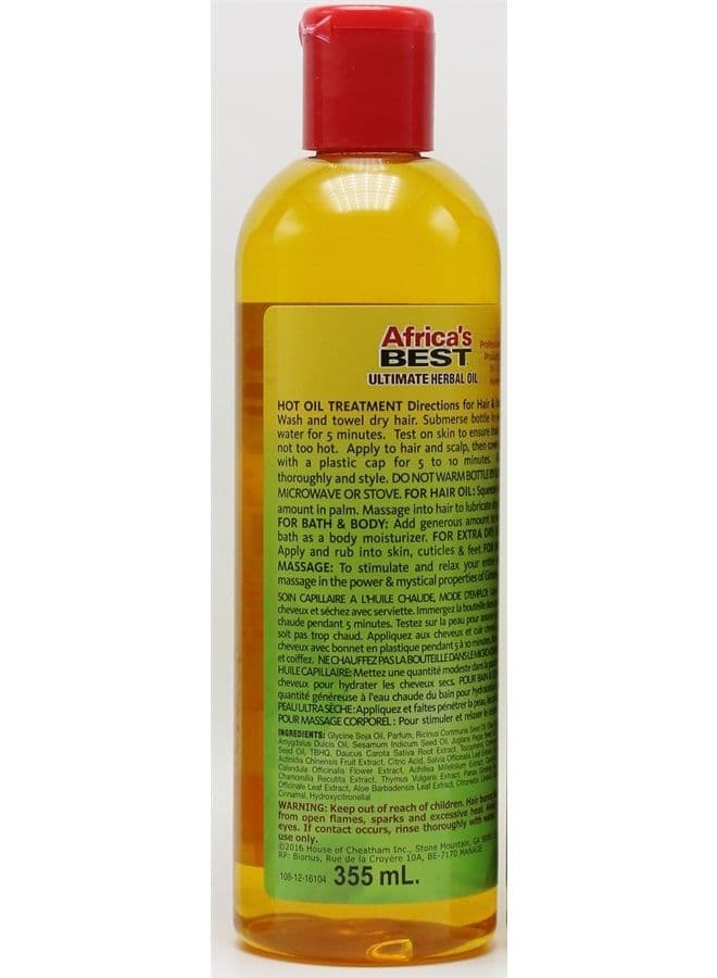 Herbal Oil 12 Oz.