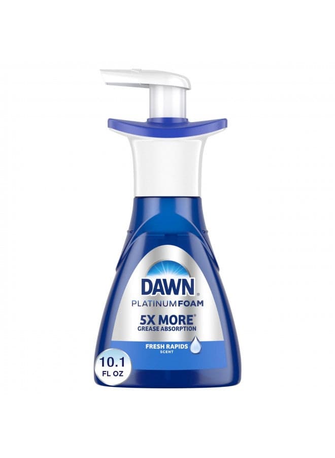 Dawn Ultra Platinum Foam Dishwashing Foam, Fresh Rapids Scent, 10.1 fl oz (Packaging May Vary)
