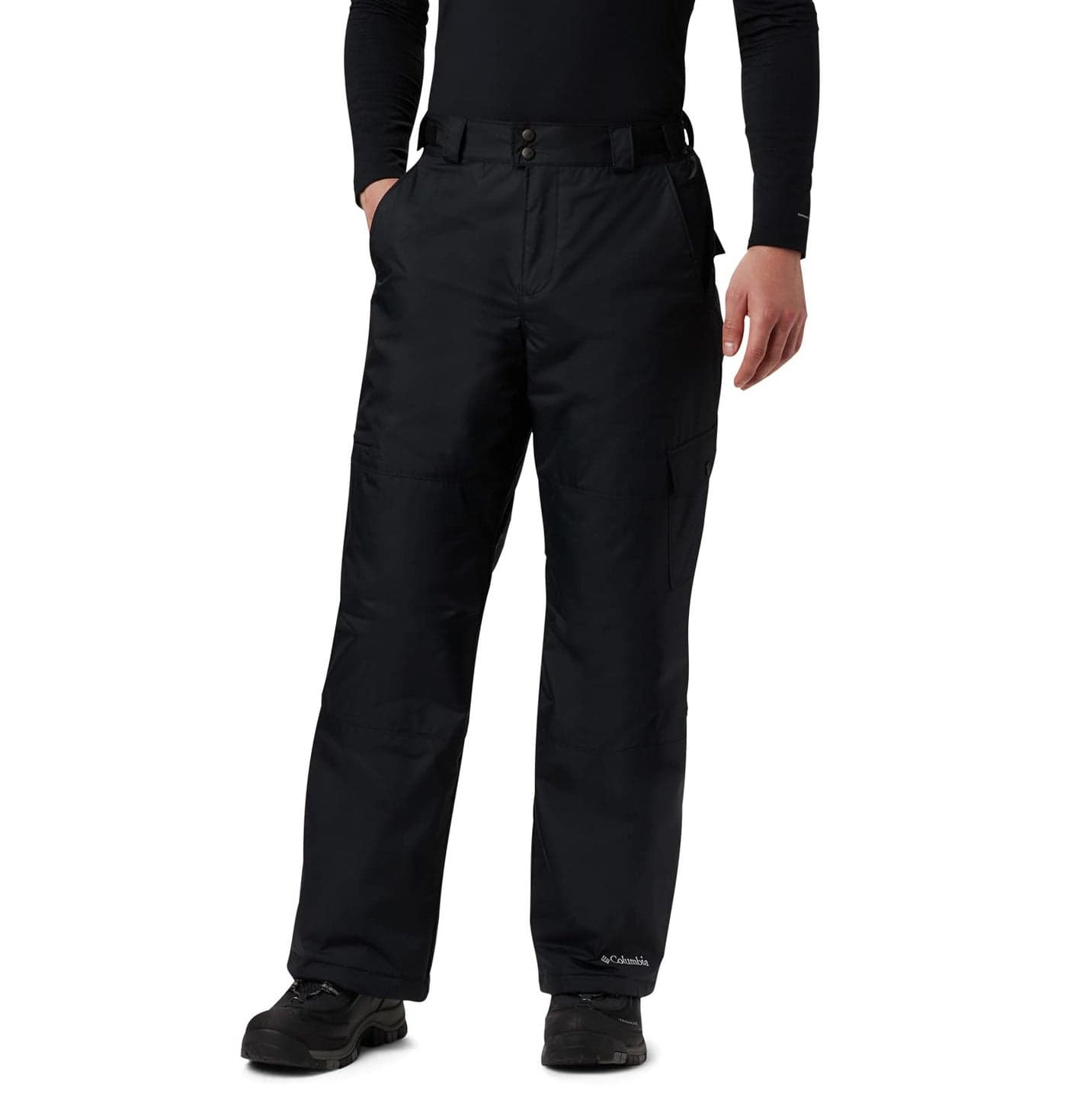 Columbia Men's Standard Snow Gun Pant, Black, XX-Large