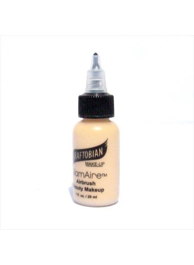 GlamAire Airbrush Makeup by Graftobian - High Definition Airbrush Foundation, Professional Formula for Long-Lasting Wear, For Makeup Artists and Beauty Aficionados, Made in USA, Leading Lady (N)