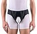 FlexaMed Hernia Gear Double Inguinal Hernia Groin Belt Black L 3842