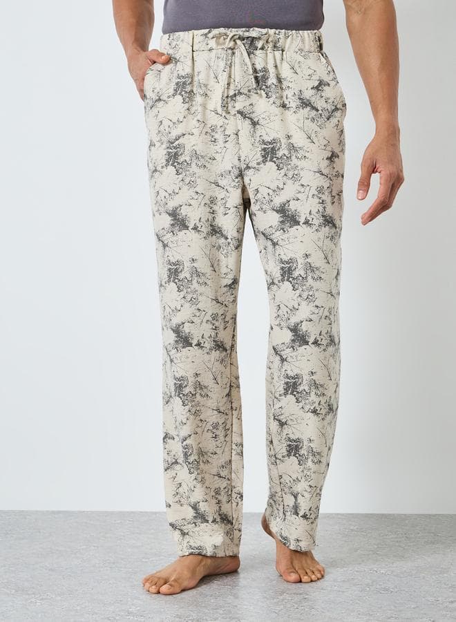 Men Relaxed Fit Printed Pyjama