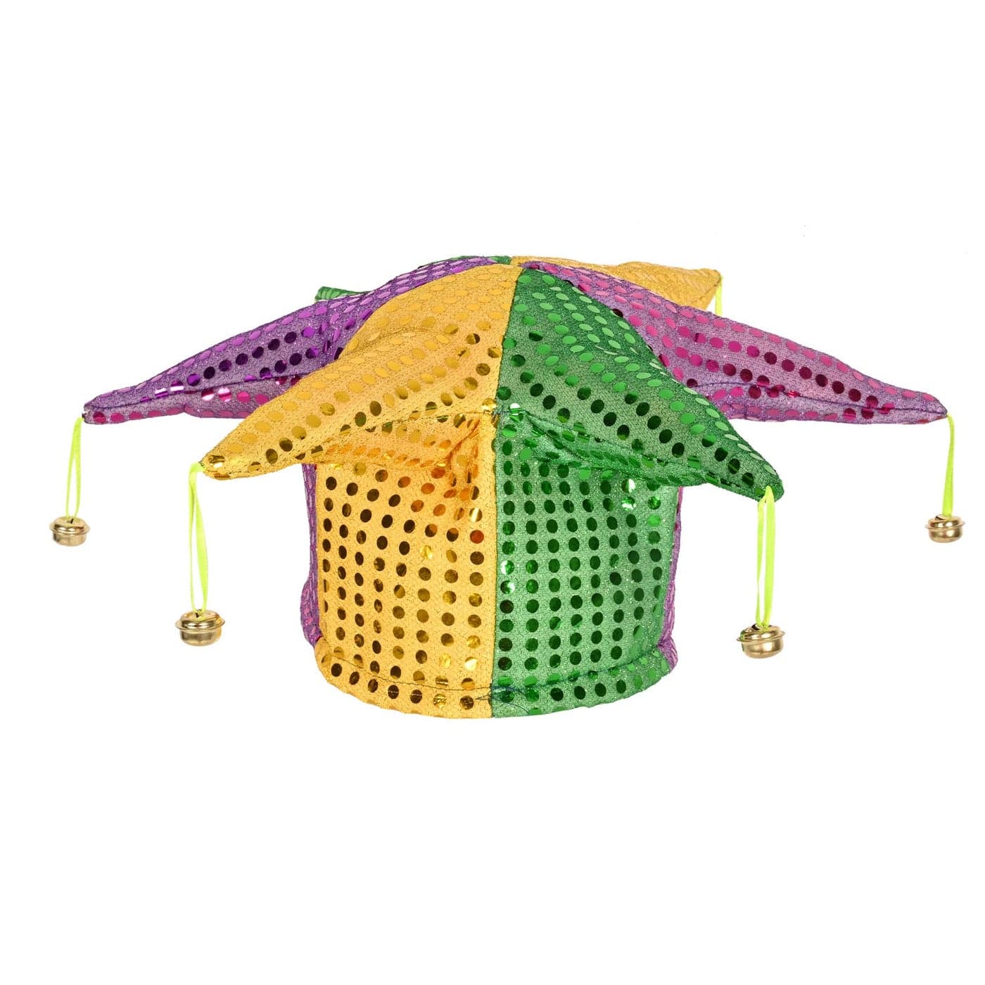 Glitz N Gleam Jester Hat wbells Party Accessory 1 count