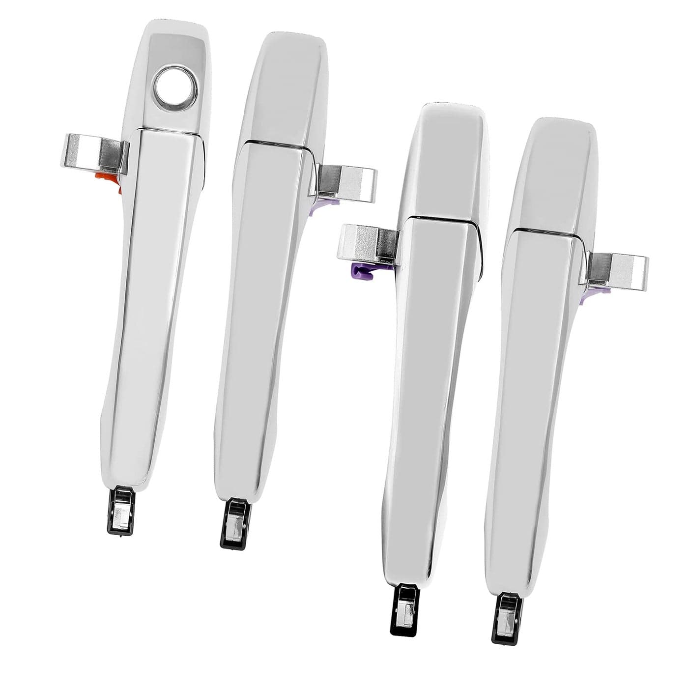 Exterior Door Handle Set Compatible with 20052010 Chrysler 300 300C 20052008 Dodge Magnum 2007 Dodge Charger Front Rear Left Driver Right Passenger Outside CH1310142 5065801AG 4589009AH