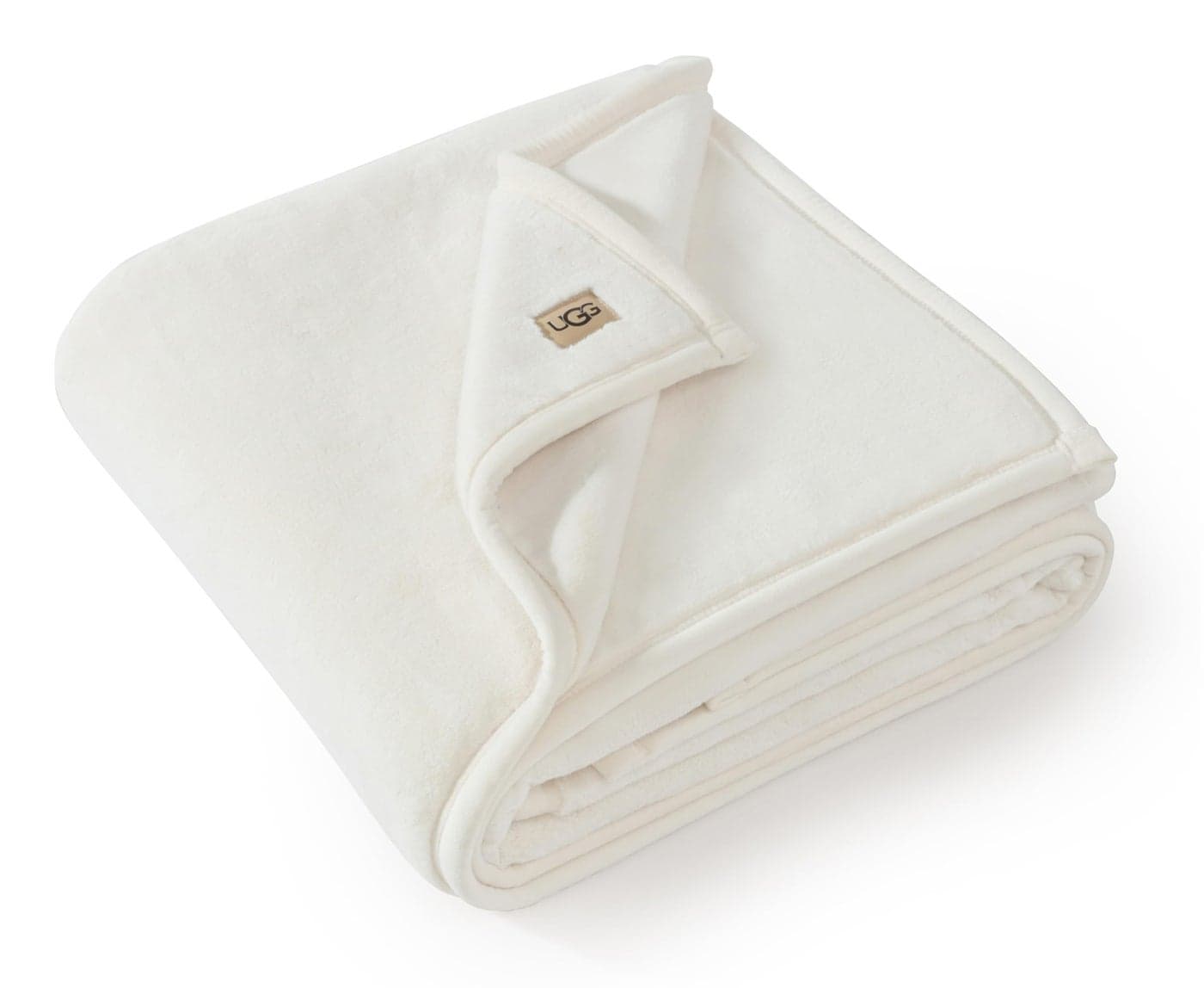 UGG Coco Plush Throw Blanket Cozy Soft Fleece Blanket for Couch Bed or Chair Housewarming Gift for Women Bedroom or Living Room Decor Lightweight Hypoallergenic 50 x 70 White Snow