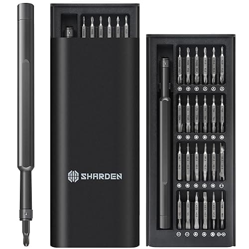 Precision Screwdriver Set 49 in 1 SHARDEN Small Screwdriver Set Magnetic Repair Tool Kit for Laptop iPhone Cell Phone PC MacBook Tablet Computer PS5 PS4 Electronic Glasses Watch
