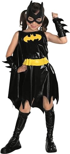 DC Comics Superheroes Batgirl Costume Dress for Kids by Rubies Girls Small