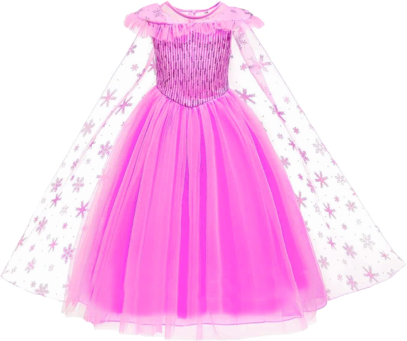 My Lil Princess Girls' Pink Dress_26_6-7 Years