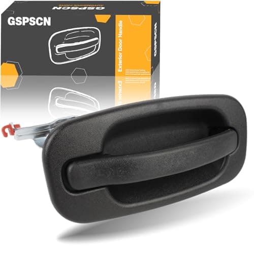 GSPSCN Rear Passenger Side Exterior Door Handle for 19992007 Chevy SilveradoTahoeAvalancheSuburban GMC SierraYukon Cadillac Escalade Replaces 15721572 80578 GM1521105