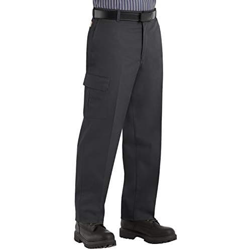 Red Kap Men's Industrial Cargo Pant, Black, 38W x 30L