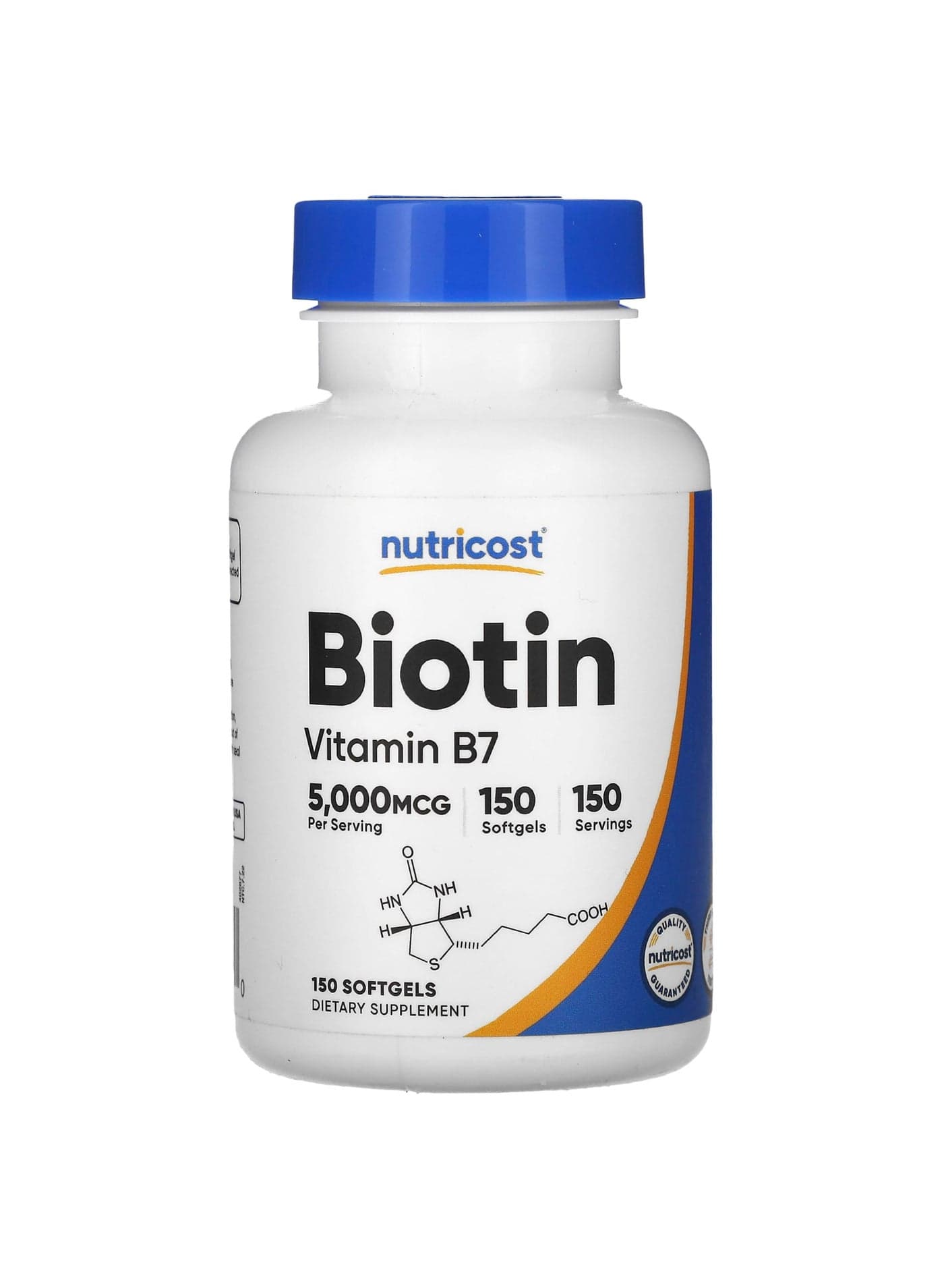 Biotin, 5,000 mcg, 150 Softgels