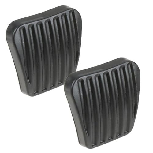 Papakesue 2Pcs 90105172 560808 Brake Clutch Pedal Pad Set Rubber Durable Antislip Compatible with Astra Calibra Tigra Combo 19912001