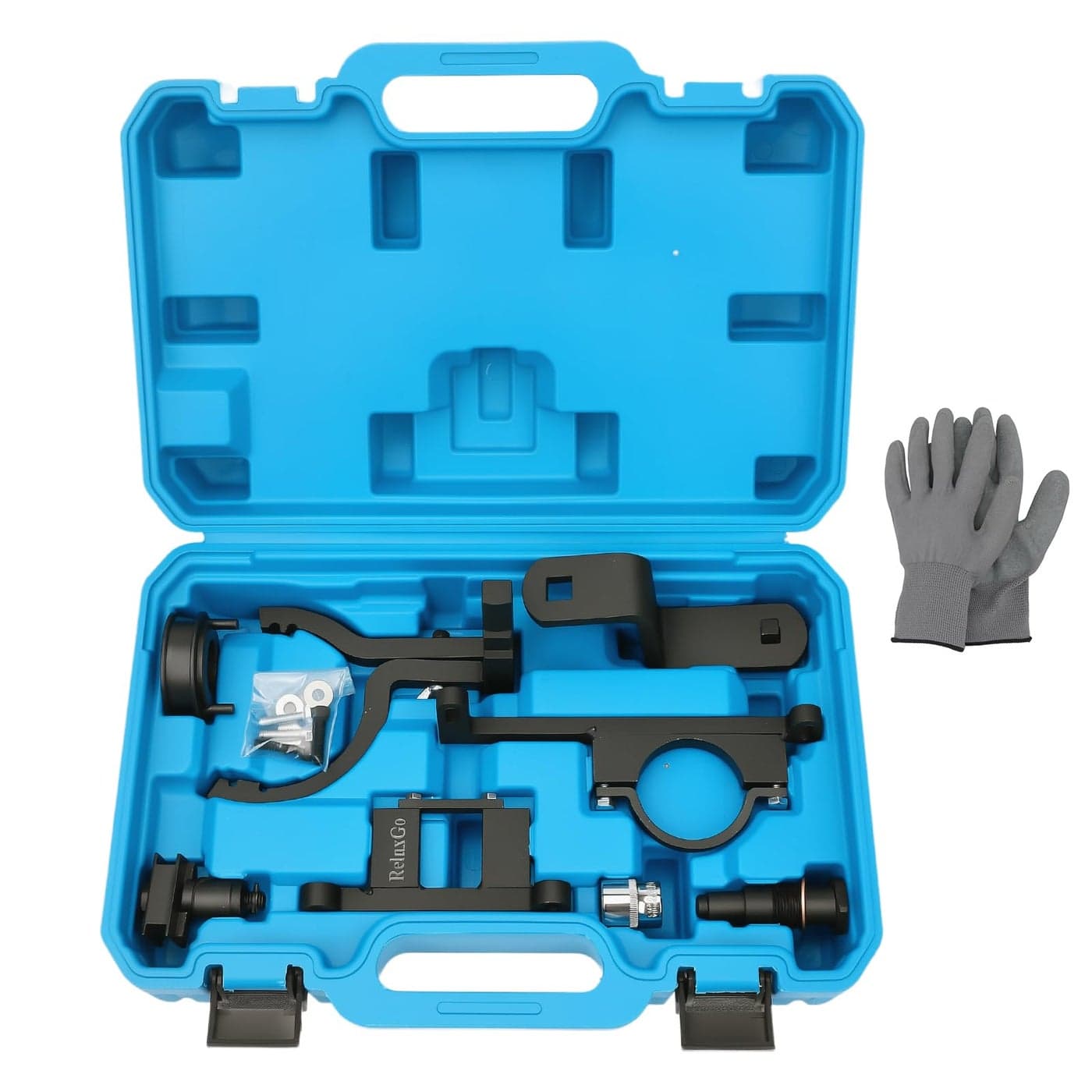 ReluxGo Camshaft Timing Tool Kit for Ford Land Rover Explorer Mustang Ranger Mercury Mountaineer Mazda L3 Mazda 40L V6 4015CC SOHC with Carrying Case Gloves
