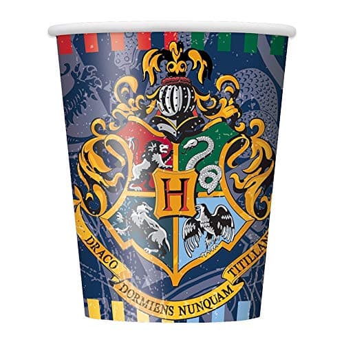Disposable Paper Cups 9 Oz Harry Potter 8 Pcs