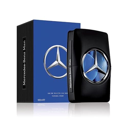 Mercedes Benz Man Eau de Toilette for Men Aromatic Woody Fruity Mens Fragrance with Cedar and Oakmoss Notes Long Lasting Mens Cologne 34 oz