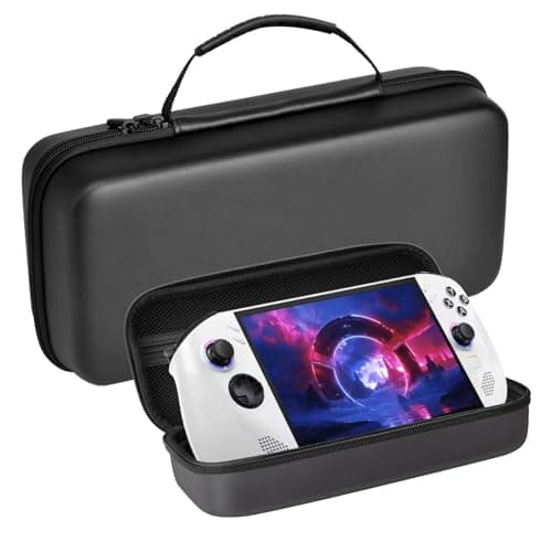 Hzycwgone Case for Lenovo Legion Go S2025Travel Carrying Bag Cover for Lenovo Legion Go S 8ARP1 Handheld GamingHard Case with Stand Mode Mesh Pocket for Legion Go S AccessoriesBlack