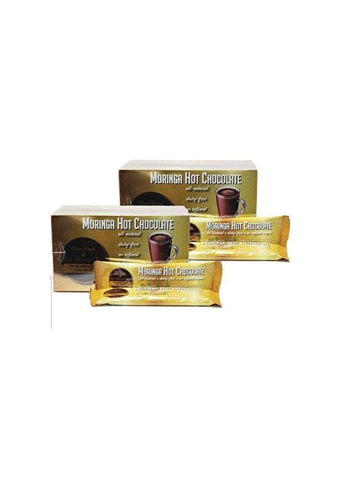 CocoRinga Moringa Hot Chocolate Vegan High Protein - 10 Count