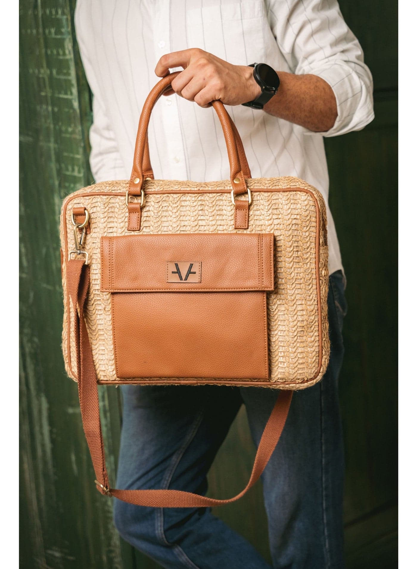 Dune ripple laptop bag