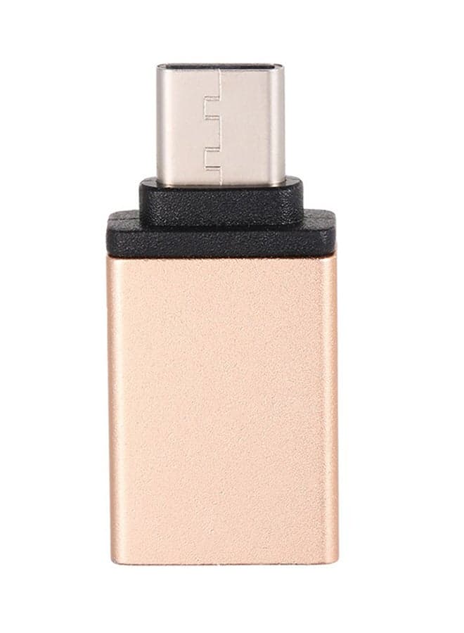 USB Type-C Male to USB 3.0 Female OTG Converter Multicolour