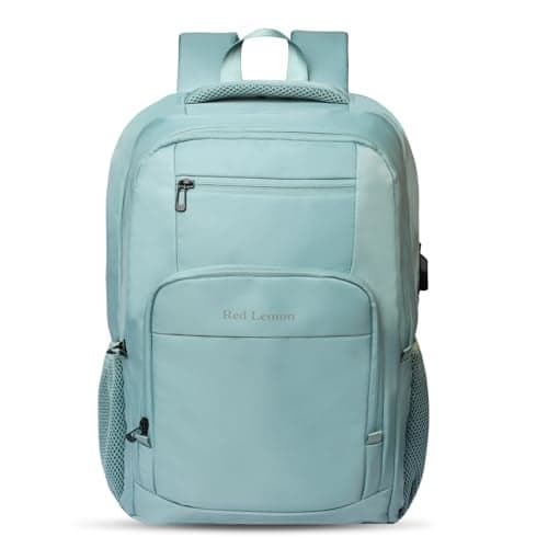 Red Lemon 26L Waterproof Laptop Backpack – Swiss Cut Design Pro Series 2025 Model, 15.6" Laptop Bag with Rain Cover for Men & Women, Ideal for Office, Travel, School & Daily Use (Crystal Sky)