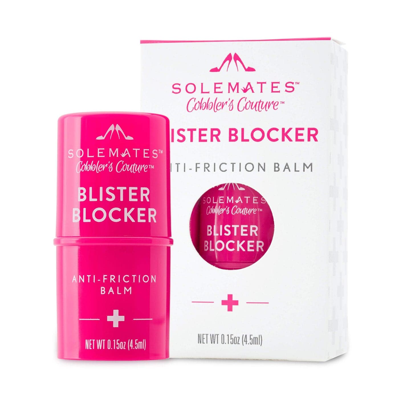 Solemates Anti Friction Balm Blister Blocker Natural Unscented Long Lasting Chafing Relief Cruelty Free Travel Friendly Hypoallergenic