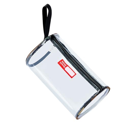 Rough Enough Large Travel Toiletry Bag Clear Cosmetic Sunscreen Pouch Lotion Bags Organizer for Traveling Family Beach Trip Skin Care Equipment Storage