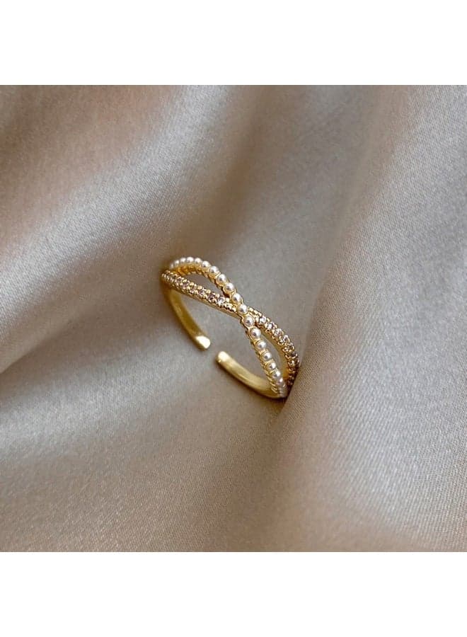 Fashion Niche High-End Personalized Adjustable Ring