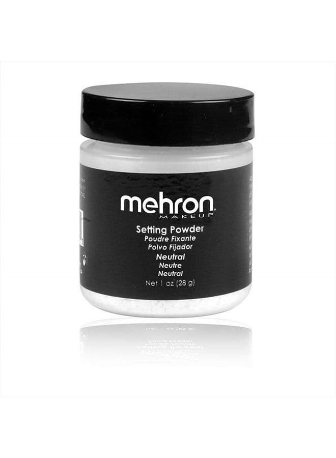 Makeup Setting Powder | Loose Powder Makeup | Loose Setting Powder Makeup 1 oz (28 g) (Neutral)