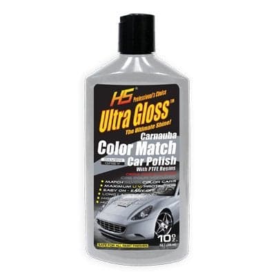 HS UltraGloss Carnauba Color Match Car Polish with PTFE results The Professional Choice 10 oz 1 PACK SILVER