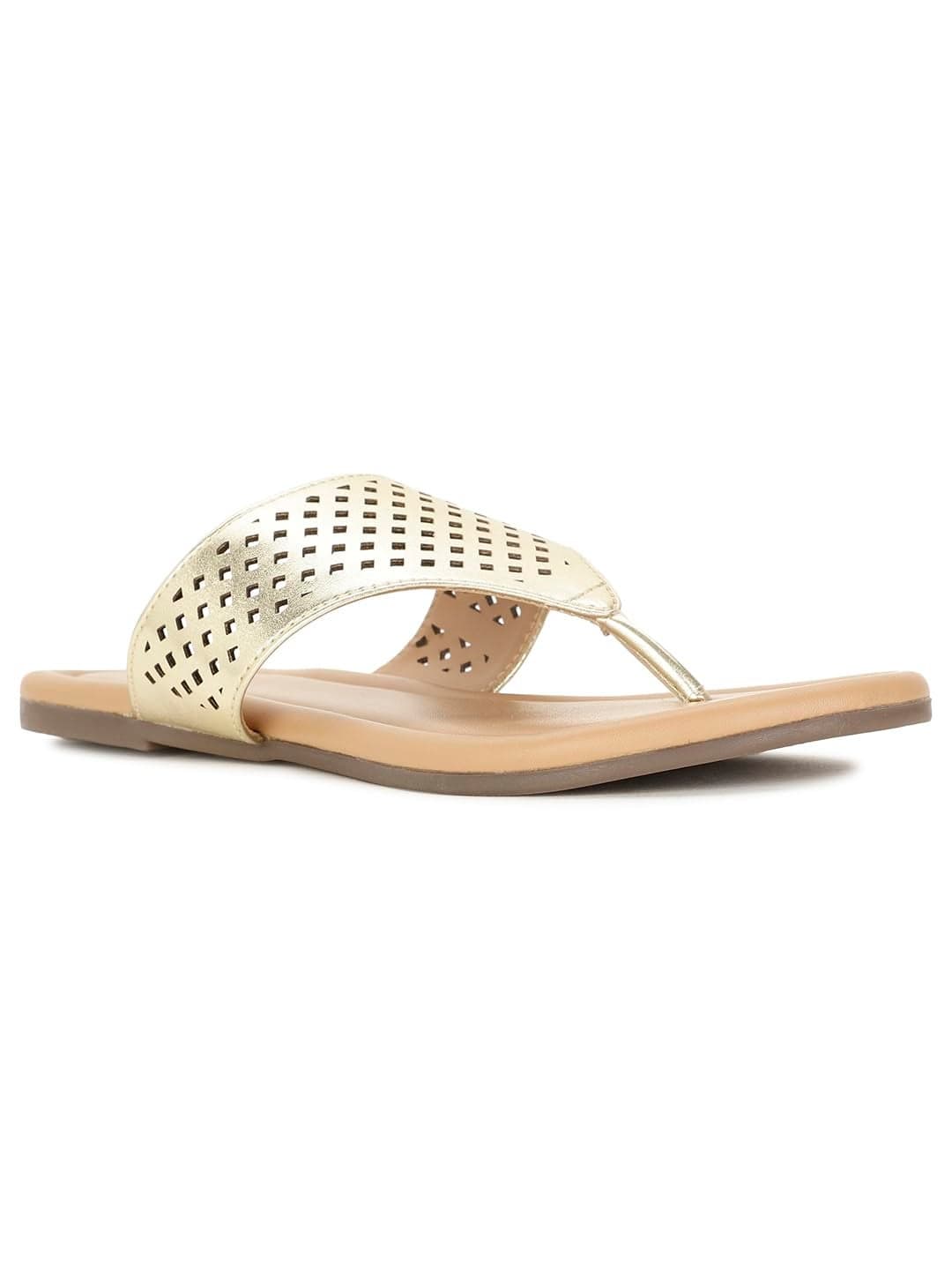 Bata Women's NEW LASER ADITI E 24 Fashion Slipper's ROSE GOLD - 6 UK (5715506)