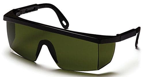 Pyramex Integra Safety Eyewear 30 Ir Filter Lens With Black Frame