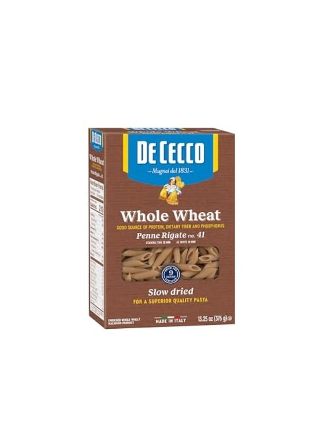 De Cecco Penne Rigate Whole Wheat 1325 oz