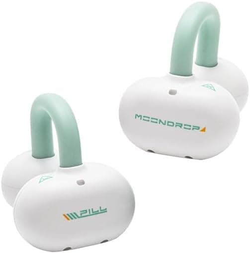 Moondrop Pill Open Ear Headphones OWS Hanging Earphones IPX4 Ear Clip Wireless Earbuds Green