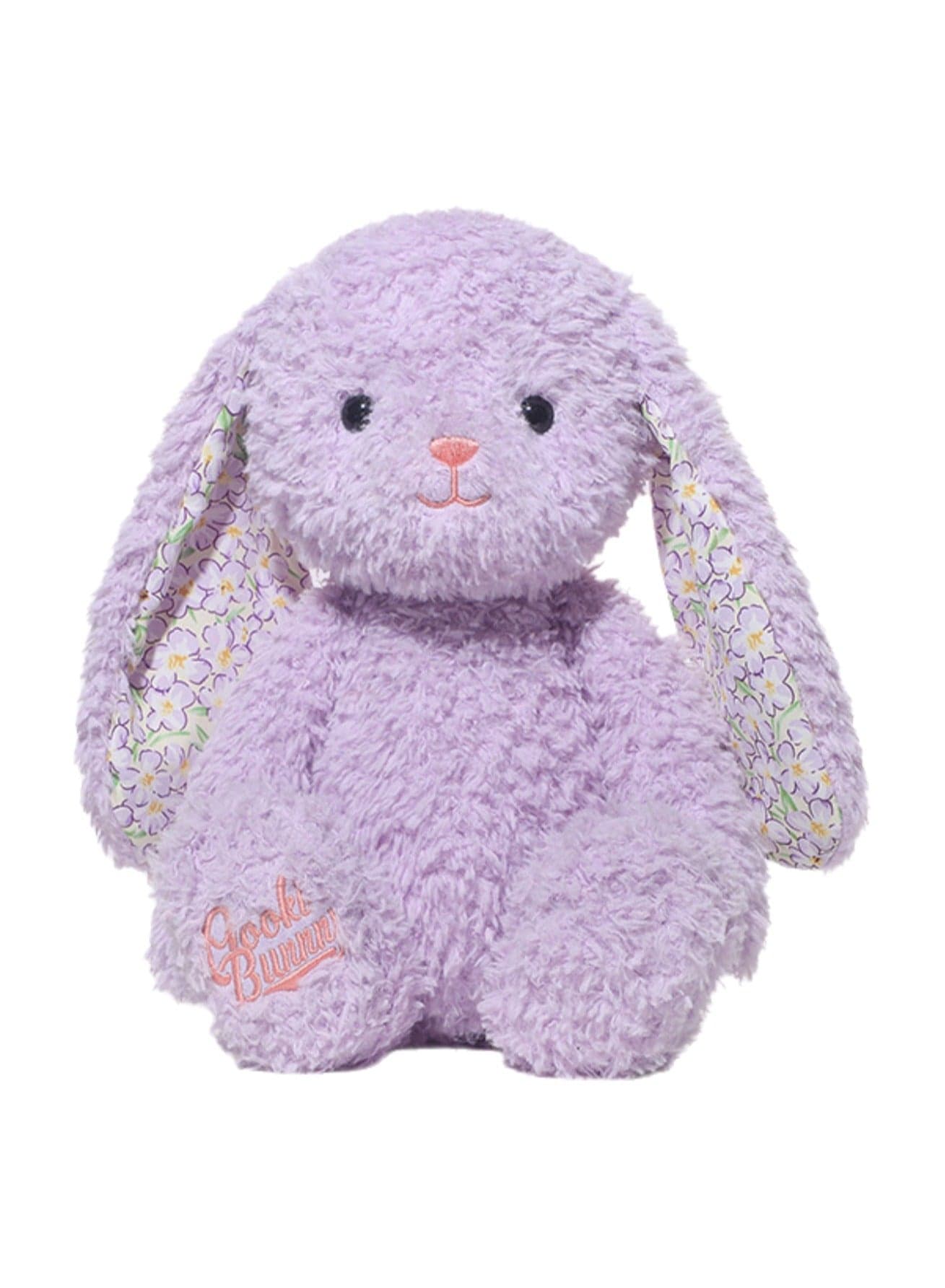 38cm Cute Rabbit Plush Toy, Kawaii Plush Toy, Soft and Cute Bunny Stuffed Toy for Boys and Girls, Comforting Doll Birthday Gift (Purple)