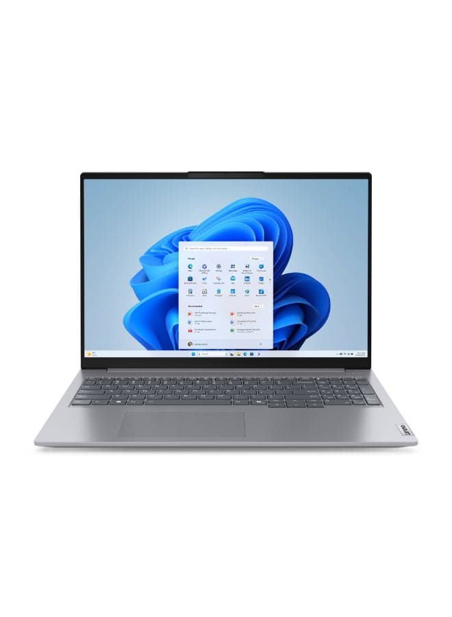 Thinkbook 16 Laptop With 16-Inch Display, Intel Core Ultra 7 155H Processor/32GB RAM/1TB SSD/Intel Arc Graphics/Windows 11 Pro English/Arabic Arctic Grey