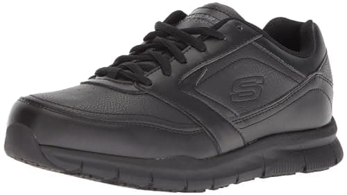 Skechers for Work Womens NampaWyola Food Service Shoe black polyurethane 7 W US