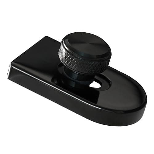 Fenrir Quick Release Seat Bolt Screw with Mount Knob 304 Stainless Steel Black Finish for Harley Davidson 1997now Sportster Dyna Softail Low rider Street bob Fat bob Street Glide Road Glide Road King
