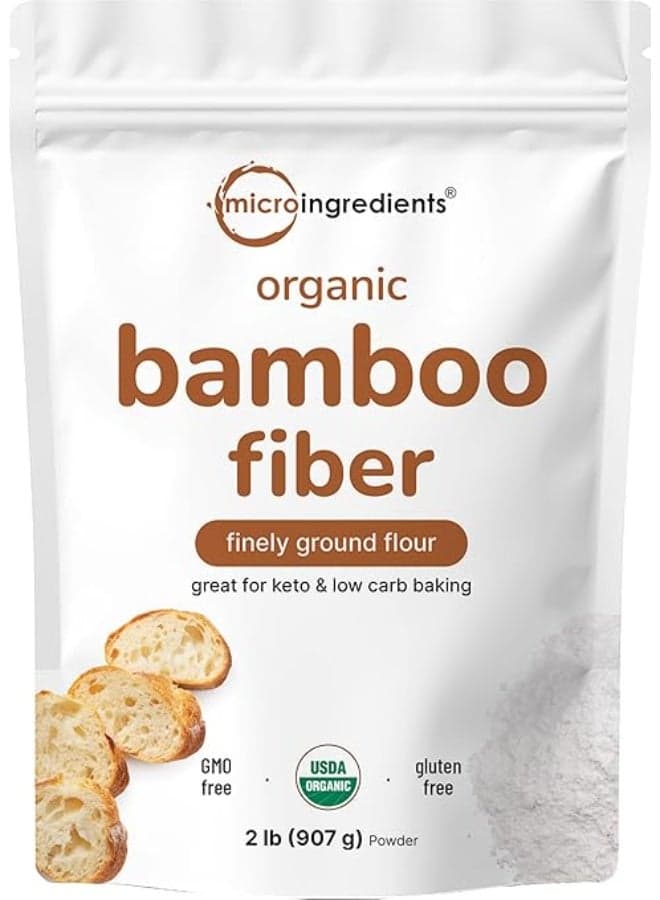 Micro Ingredients Organic Bamboo Fiber Powder