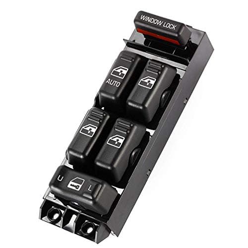 19259961 Power Window Switch Front Driver Side Compatible for 2000-2002 Chevy Silverado 1500HD 2500HD Suburban & 2002 Cadillac Escalade & 2001 GMC Sierra Yukon XL
