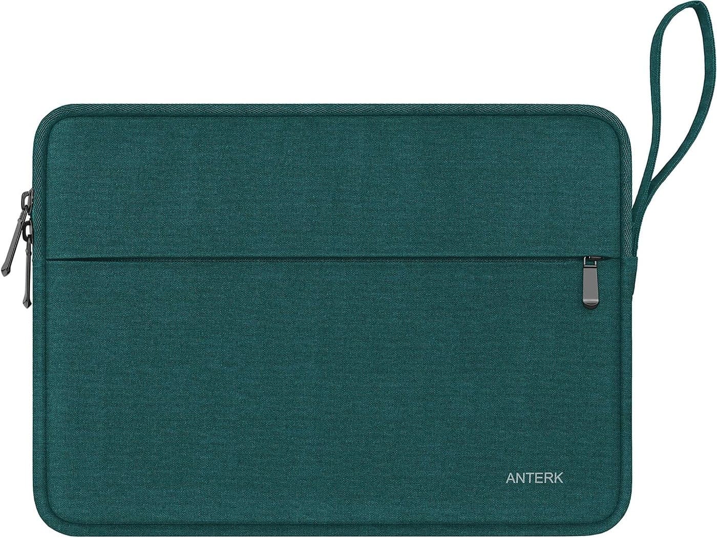 Laptop Case 14 Inch, Water Resistant Traveling Computer Cover with Handle, Shockproof Protective Carrying Laptop Sleeve Compatible for 14 Inch MacBook Air/Pro, HP, Dell, Lenovo, Cyan