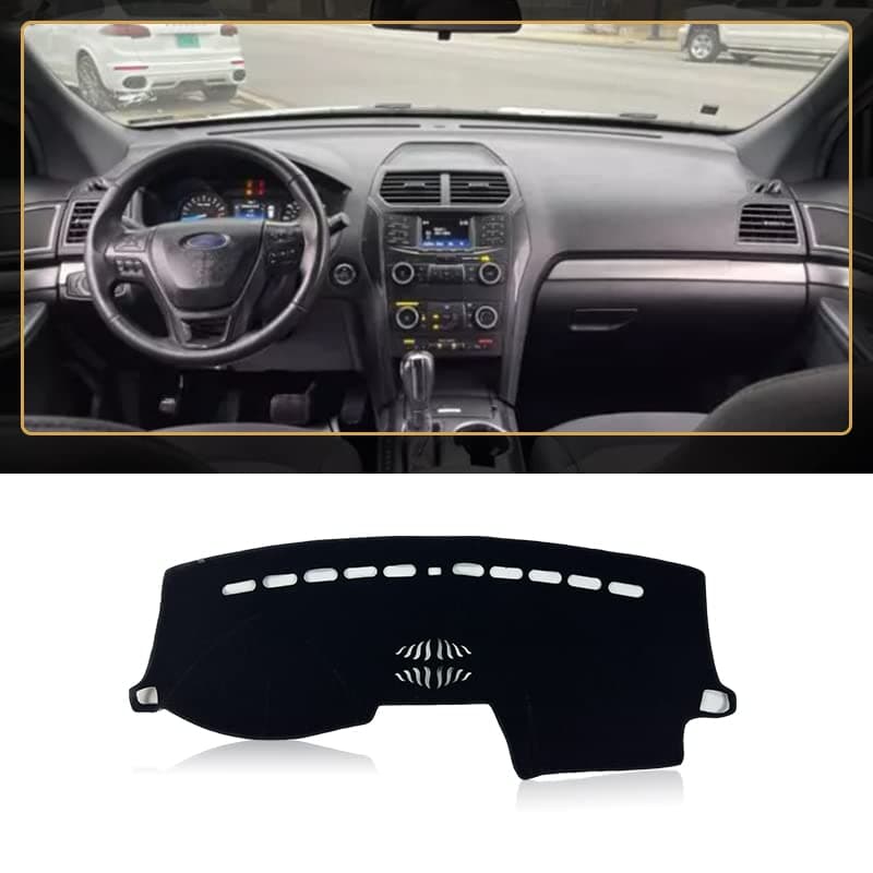 Tcxdioo Dashboard Dash Board Cover Mat Carpet Compatible Sunshield Cover Dashboard Mat Protector for Ford Explorer 2011-2019…